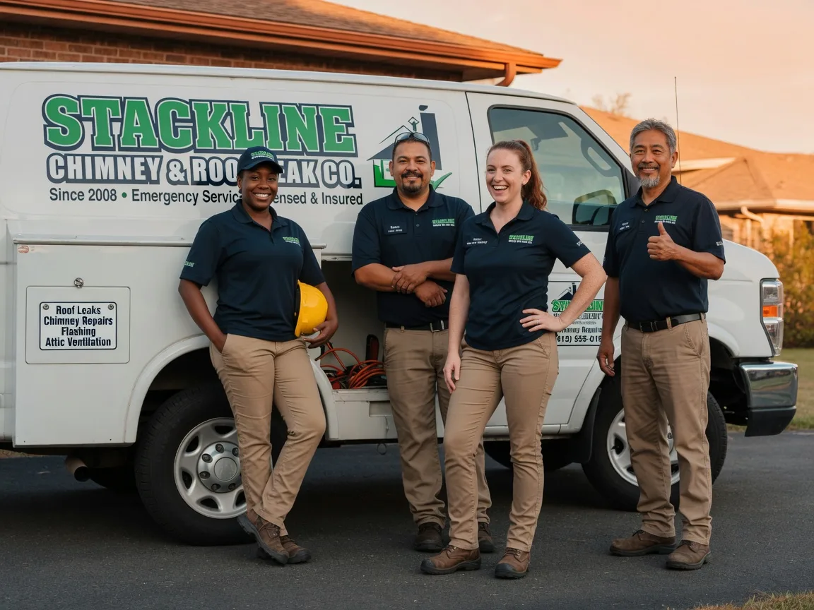 Chimney flashing repair company in Sterling, KS
